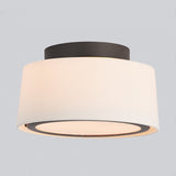 Linen Shade Flush Mount, Flush Mount