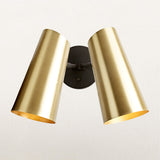 Metal Shade Double Wall Sconce, Double Sconce