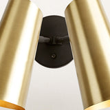 Metal Shade Double Wall Sconce, Double Sconce