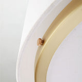 Linen Shade Flush Mount, Flush Mount