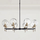 Camryn Glass Globe Round Chandelier