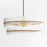 Mallory Crystal Round Chandelier