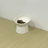 DNLMPET Tall Ceramic Pet Bowl