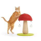 Toadstool Scratch Post for Cats