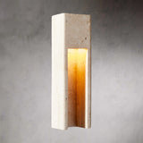 Graziano Indoor/Outdoor Travertine Wall Sconce