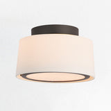 Linen Shade Flush Mount, Flush Mount