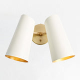 Metal Shade Double Wall Sconce, Double Sconce