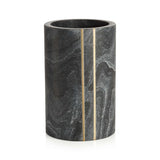 Hayes Black Marble Wine Cooler 4.5" dia. x 7"H