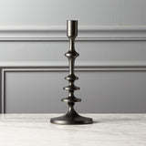 Allis Black Taper Candle Holder