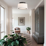 Linen Shade Flush Mount, Flush Mount