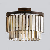 Astrid Capiz Flush Mount