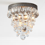 Vintage Crystal Flush Mount Clarissa Flush Mount