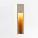 Graziano Indoor/Outdoor Travertine Wall Sconce