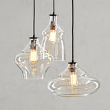 McCathy 3-Light Glass Pendant