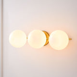 Sphere & Stem 3-Light Sconce (24")