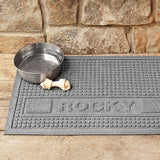 Waterhog Personalized Squares Pet Mat